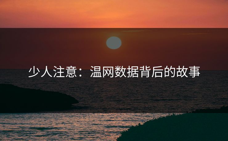 少人注意：温网数据背后的故事