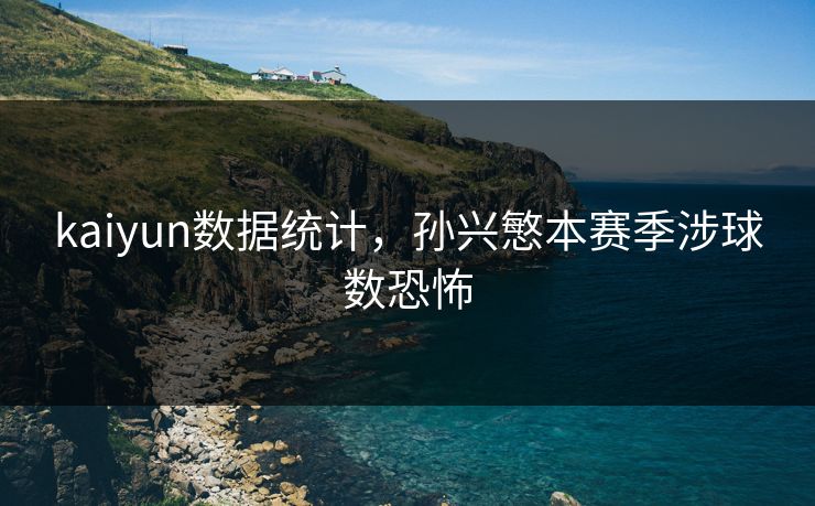 kaiyun数据统计，孙兴慜本赛季涉球数恐怖